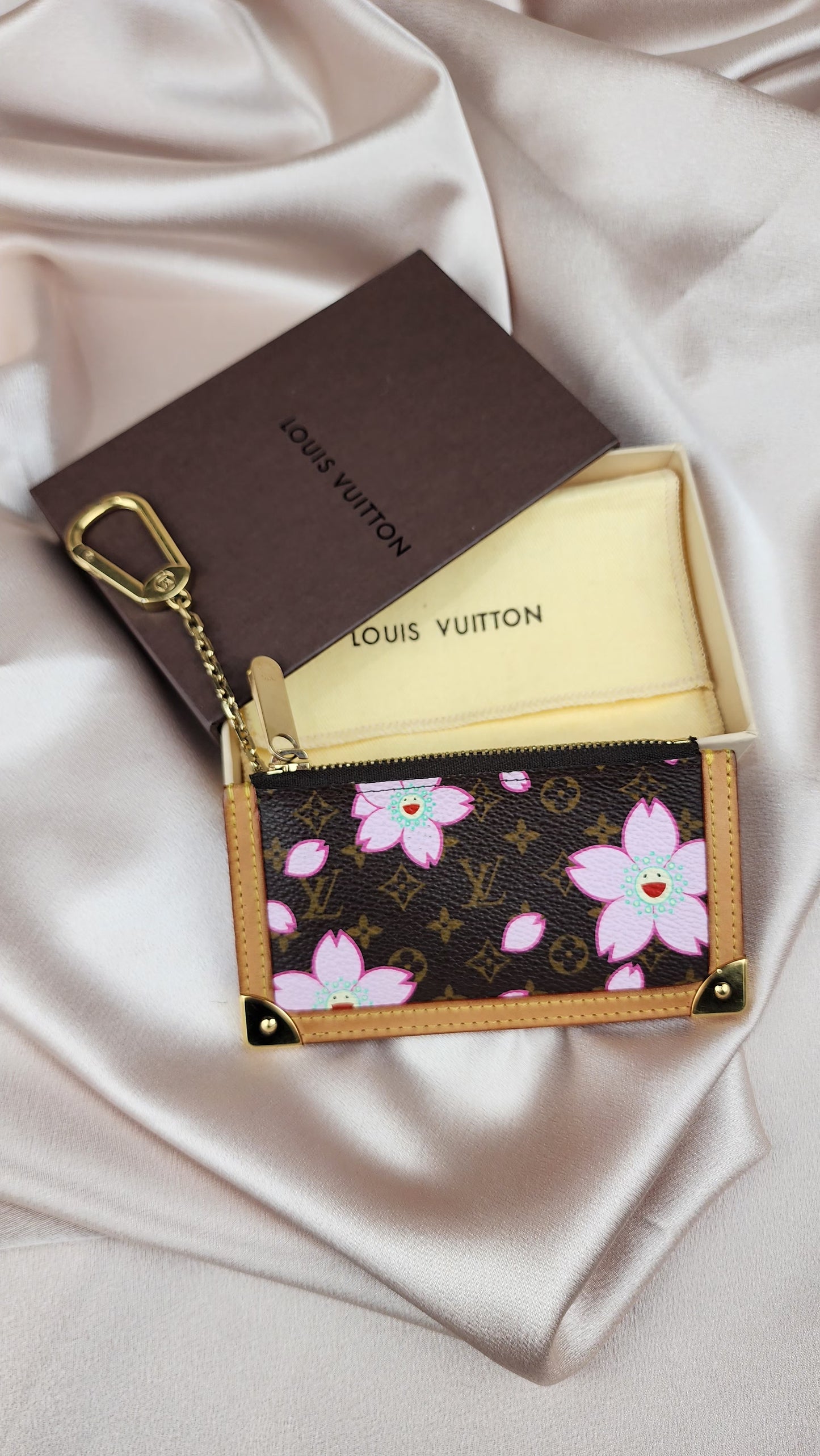 Louis Vuitton Cherry Blossom Pochette Cles