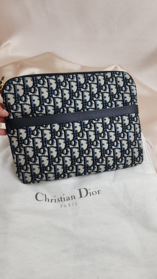 Christian Dior Trotter Canvas Pouch - 824